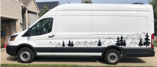 Side View of Frances the Van